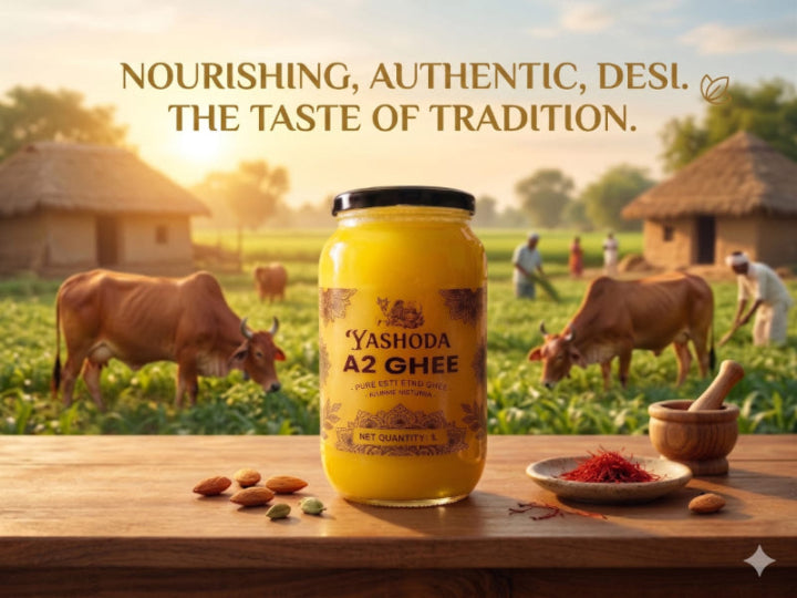 Yashoda A2 Bilona Cow Ghee-1L
